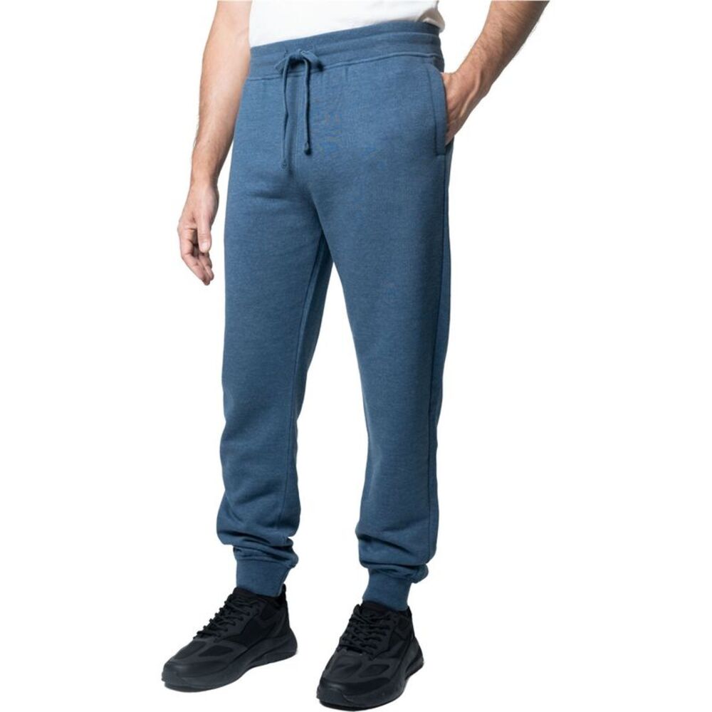 LAZER Mens Burnout Fleece Straight Leg Jogger Casual Pants, NWT